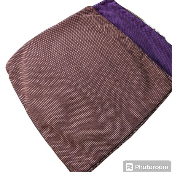 Crate&Barrel Henley Pillow Covers Thick Cotton Zip Off Set of 3 - Picture 4 of 11